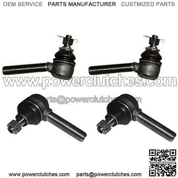 Tie Rod End Kit with Castle Nut for Ford Tractor 600 2000 4000 2N 8N 9N