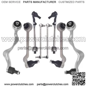 For BMW E90 Front Control Arm Ball Joint Anti-Roll Bar Suspension Tie Rod Kit