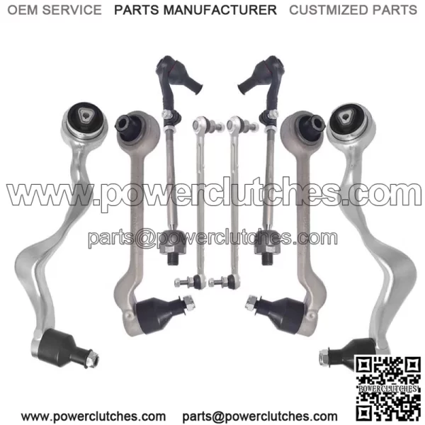 For BMW E90 Front Control Arm Ball Joint Anti-Roll Bar Suspension Tie Rod Kit