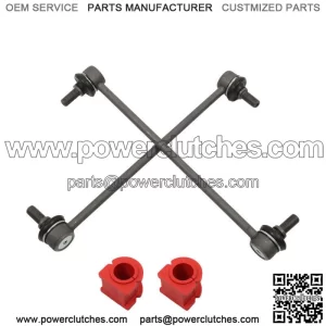 Fits Toyota Sienna 2011-2019 Front Stabilizer Bar Links + Front Bushings 4pcs