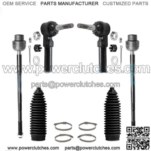 Inner and Outer Tie Rod Ends with Trunk Covers for Chevy Buick Pontiac Olds