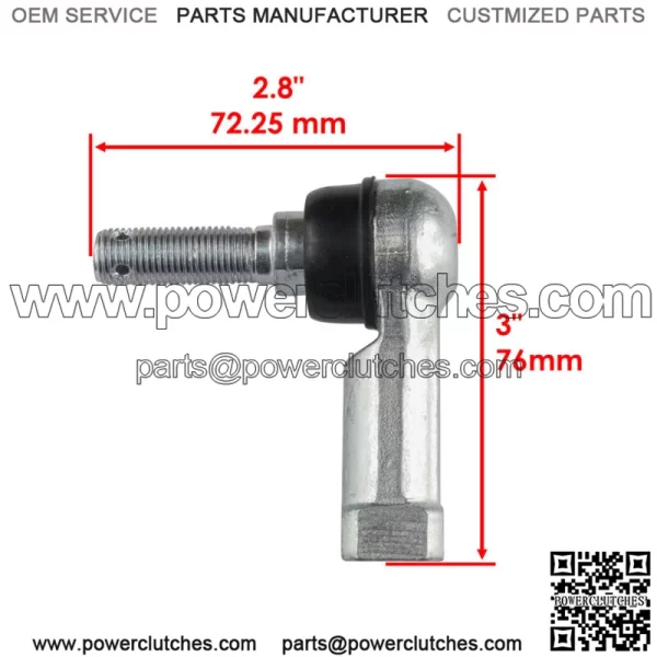 2 Sets Of Tie Rod Ends For Can Am Outlander 650 Std Xt Xtp Dps Xmr 2006-2023 - Image 2