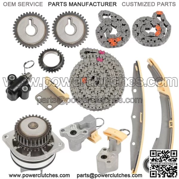Water Pump + Timing Chain Kit for Nissan Altima Quest Maxima 3.5 VQ35D 2004-2009