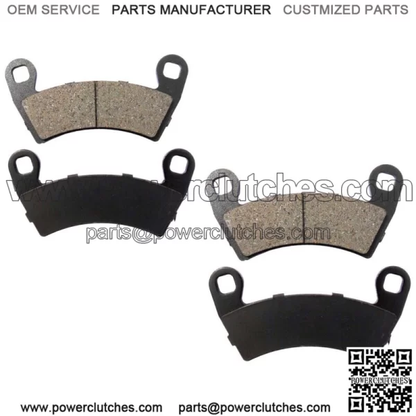 Qty 2 Front Brake Pads For Polaris Ranger 500 EFI H0 4x4 2x4 Crew UTV 06-15 (For: Polaris Ranger 400)