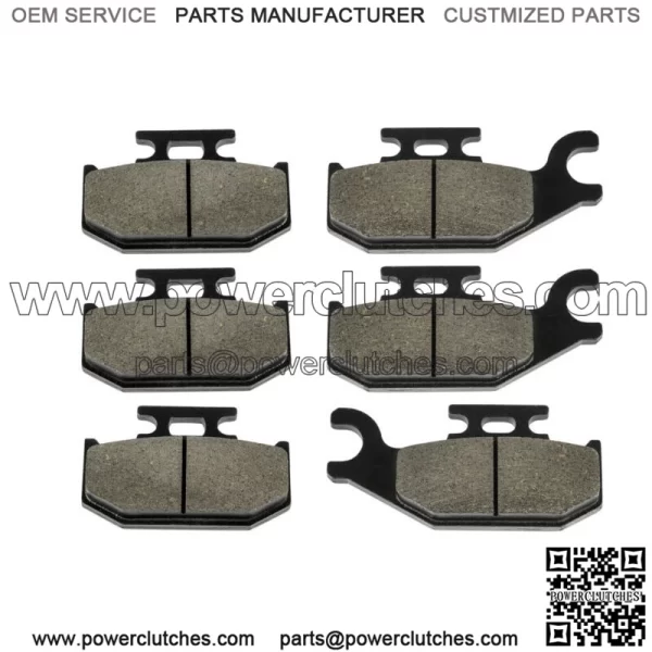 Brake Pads for CanAm Outlander 400 / Max 400 4X4 2005-2015 Front Rear Brakes