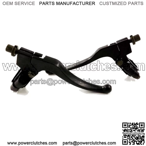 Both Side Brake & Clutch Lever Fits For Suzuki Motorcycle