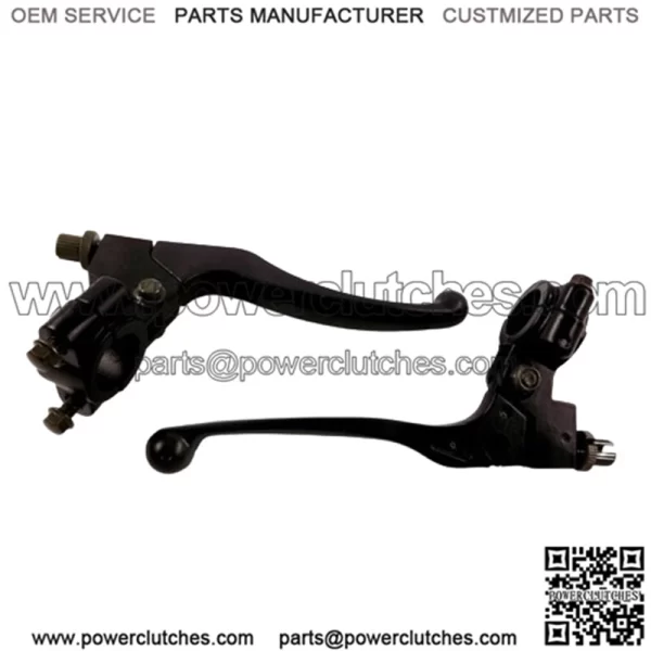 Both Side Brake & Clutch Lever Fits For Suzuki Motorcycle - Image 3
