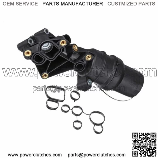 Oil Filter Adapter Housing 07K115397D for Volkswagen VW 2.5 Litre Jetta - Image 2