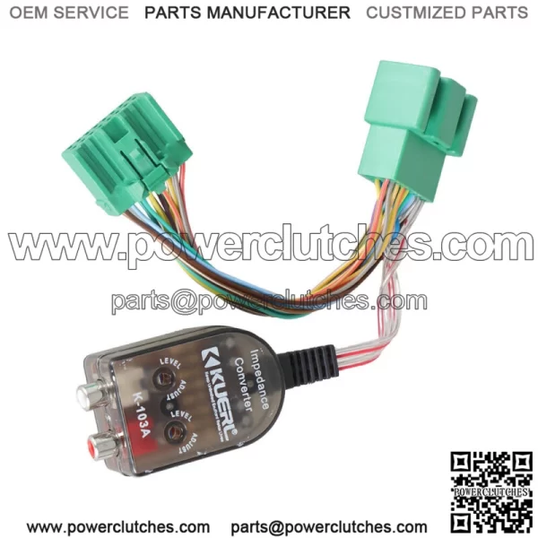 71-2107 Add Amp Adapter Interface Amp Selector for Chevy Camaro GMC Sierra - Image 3