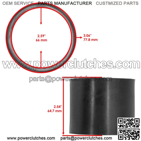 707000789 706600007 707000154 Air Outlet Flexible Adaptor for Can-Am - Image 2