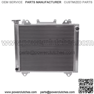 Full Aluminum Radiator Fits 2015-2020 Kawasaki Teryx 800 KRF800/Teryx4 800 KRT800 (For: More than one vehicle)
