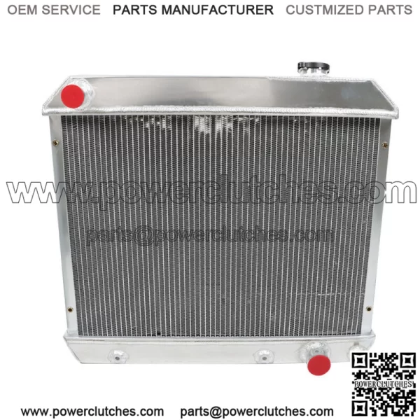 3 Rows Aluminum Radiator For 1963-1966 Chevy C10 C20 C30 K10 Truck V8 CC284