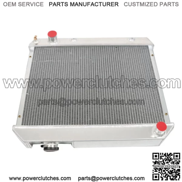 3 Rows Aluminum Radiator For 1963-1966 Chevy C10 C20 C30 K10 Truck V8 CC284 - Image 5