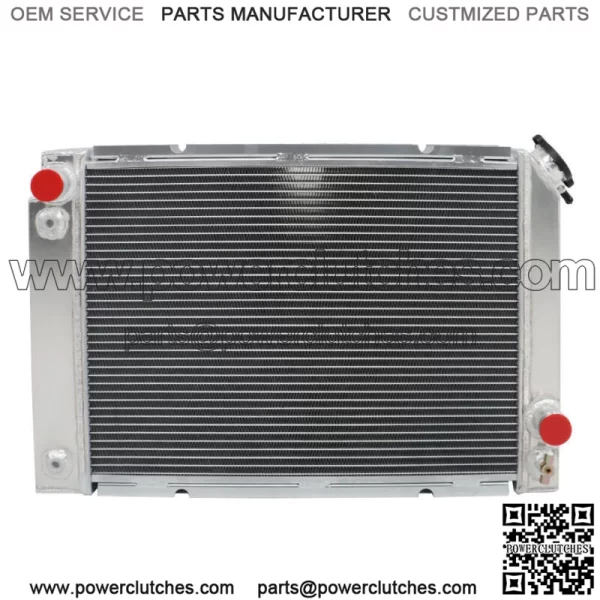 3 ROW Aluminum Radiator For 1984 1985 1986 1987 1988 Pontiac Fiero V6 CC828 - Image 2