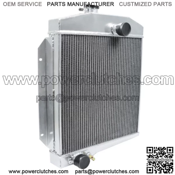 6167 Aluminum Radiator Silver For International Scout 1961-1971 4Row 2.5L MT - Image 3