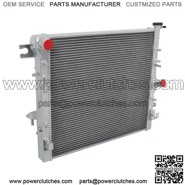 3 Row Radiator Aluminum For 2007-2018 Jeep Wrangler JK 3.6L 3.8L V6 Engine - Image 2