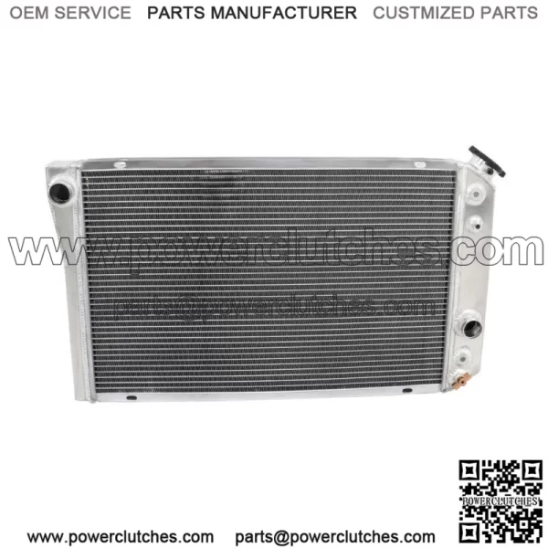 3 Row Aluminum Racing Radiator For 1982-2002 Chevy S10 Blazer 1984-1990 Corvette - Image 2