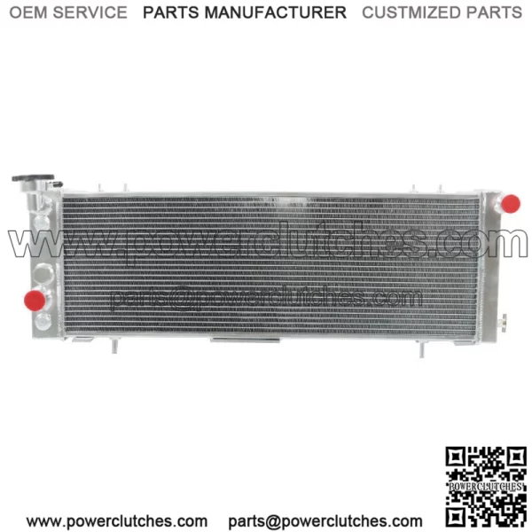 3 Row Aluminum Radiator For 1991-2001 Jeep Cherokee XJ Comanche 2.5L 4.0L AT/MT - Image 3