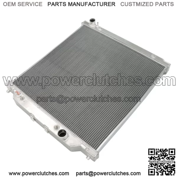 3-Row Aluminum Radiator For 2003-2006 2007 Ford F250 F350 F450 6.0L Powerstroke