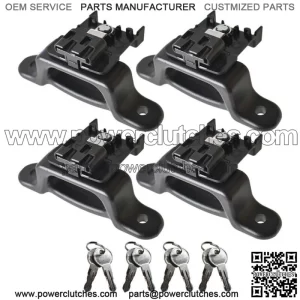 For 2015-2020 Ford F150 F250 4X Box Tie Down Truck Bed Cleats Lock FL3Z99000A64B