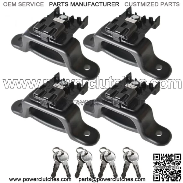 For 2015-2020 Ford F150 F250 4X Box Tie Down Truck Bed Cleats Lock FL3Z99000A64B
