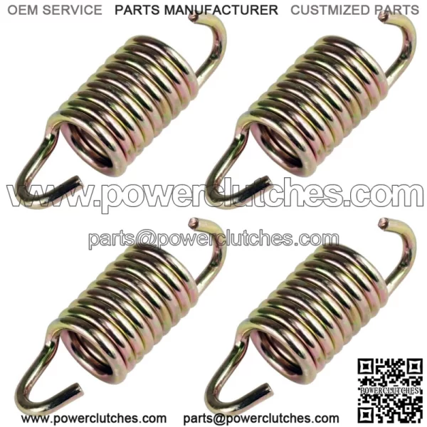 4x Muffler Spring for Polaris Sportsman X2 500 700 800 EFI 2007 - 2010 (For: Polaris Sportsman 800)