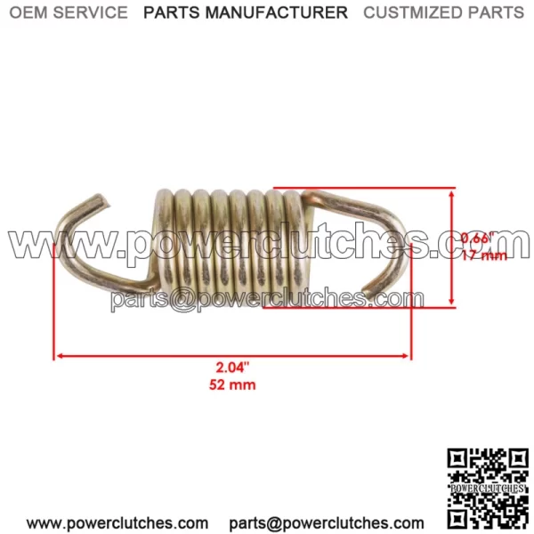 Muffler Spring Kit for Polaris Sportsman 800 EFI INTL 2007 (for: Polaris Sportsman 800) - Image 4