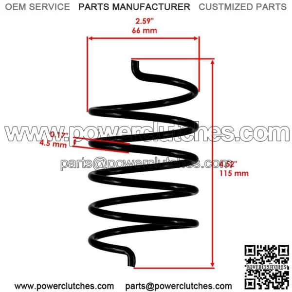 Clutch Primary Spring for Polaris 7041782 Width 50mm Height 133mm (for: Polaris Sportsman 570) - Image 2