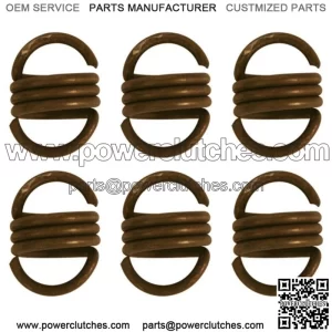 A30897 6 Brake Disc Drive Springs For IH Fits IH Fits FARMALL 400