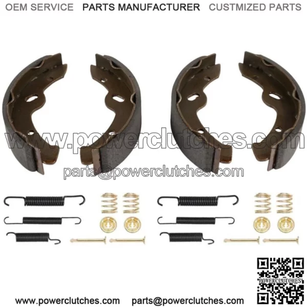 Golf Cart Brake Shoes With Spring Kit For EZGO TXT Medalist 1997+, Gas RXV 08+