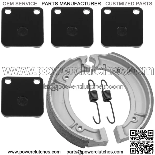 for Yamaha Big Bear 350 YFM350 1999 Front Brake Pads & Rear Brake Shoes - Image 5