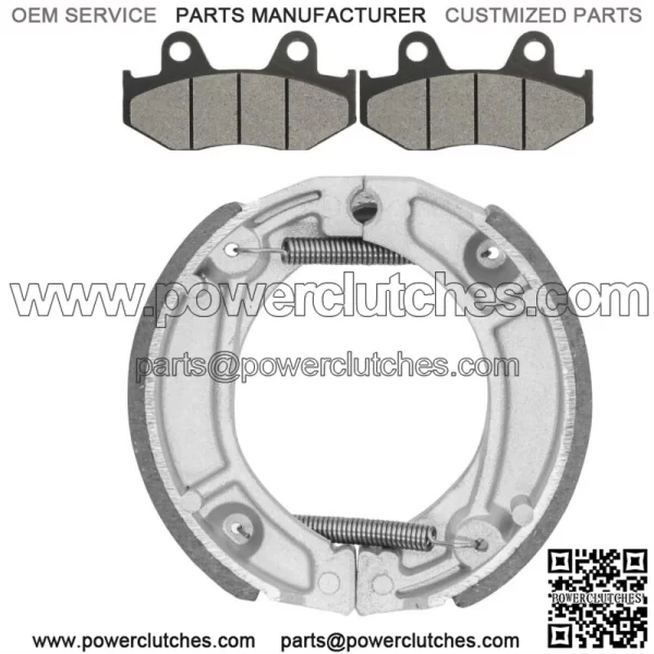 for Honda XR250R 1984 1985 1986 1987 Front Brake Pads & Rear Brake Shoes