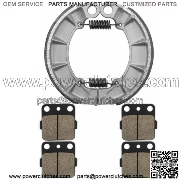 Front Pads Rear Brake Shoes for Honda TRX500F Fourtrax Foreman Es 2012 2013