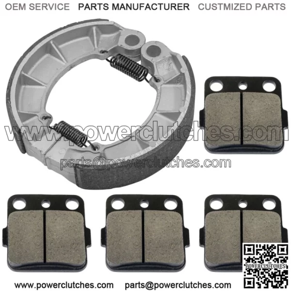 Front Pads Rear Brake Shoes for Honda TRX500F Fourtrax Foreman Es 2012 2013 - Image 4