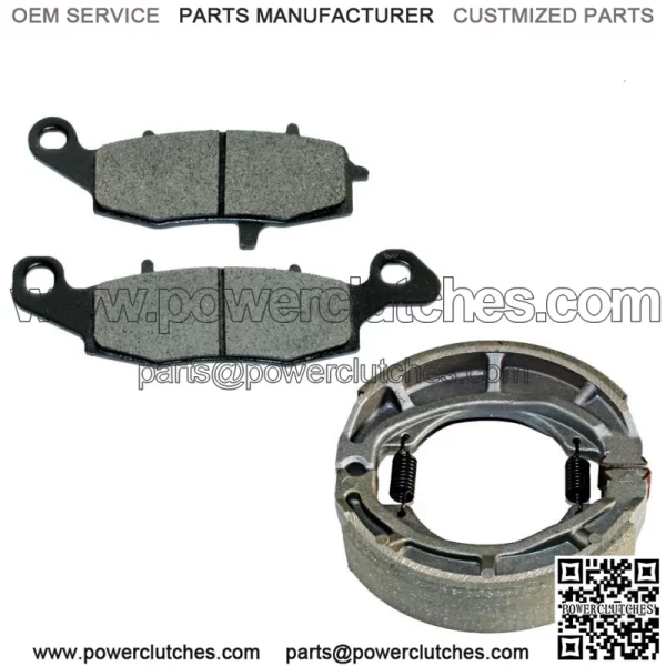 Front Rear Brake Pads Shoe for Suzuki TU250X 2009-2019 / 54402-07810 59301-33840