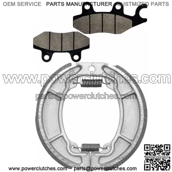 for Honda VT125C Shadow 1999-2008 Front Brake Pads & Rear Brake Shoes