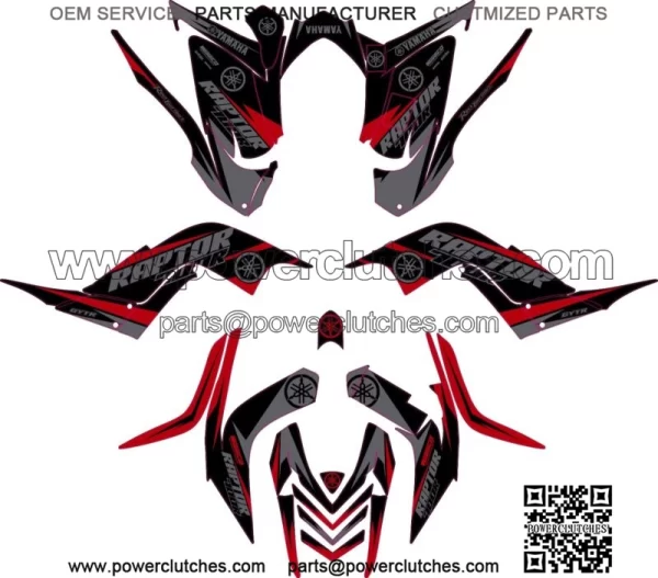 Fits Yamaha 700R Graphics Kit 2006 2007 2008 2009 2010 2011 2012 decals