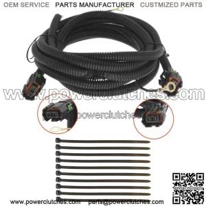 Fog Light Wiring Harness For 2008 2009 Chevy Silverado 1500 2500 HD 3500 HD