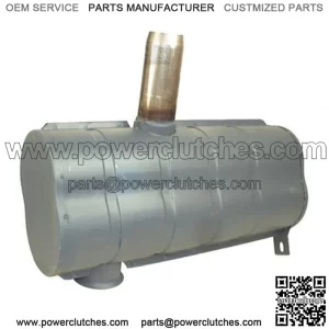 Muffler fits John Deere models listed below AL37167