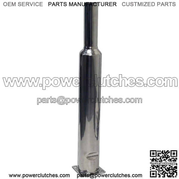 Stainless Steel Muffler JDS2484 - Fits John Deere