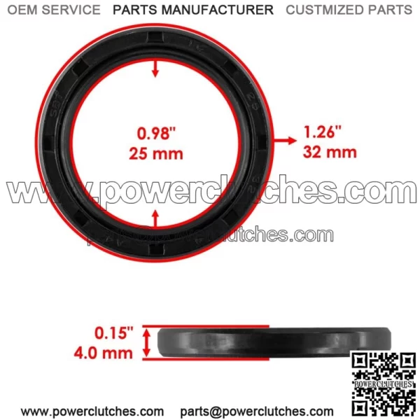 Front Differential Seal and O-Ring Kit for Polaris Sportsman 800 Forest 2012-2013 (for: Polaris Sportsman 800) - Image 3
