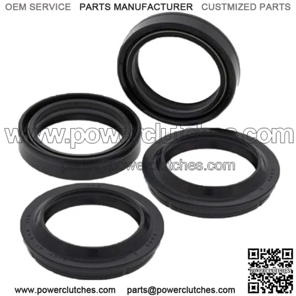 415411mm Front Fork Oil Seal + Dust Seal Kit For Honda Kawasaki Motorcycles