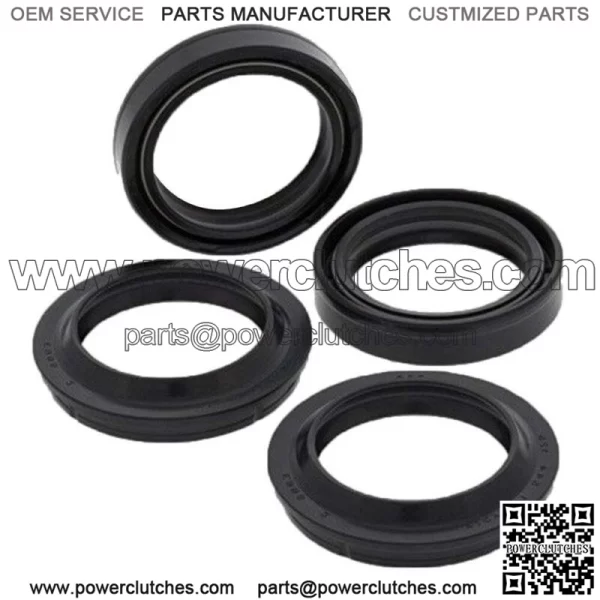 415411mm Front Fork Oil Seal + Dust Seal Kit For Honda Kawasaki Motorcycles - Image 2