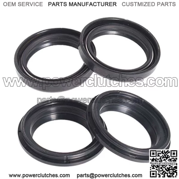 Front fork damper shock absorber fork dust cover and seal for motorcycle 41538 - Image 2