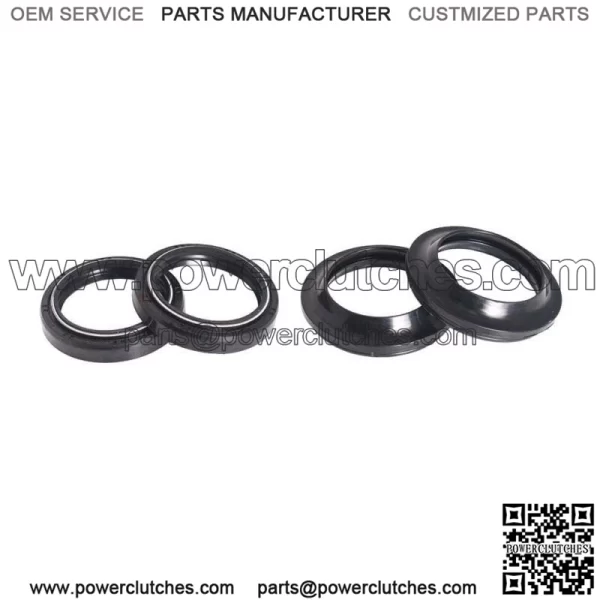 Front fork damper shock absorber fork dust cover and seal for motorcycle 41538 - Image 4