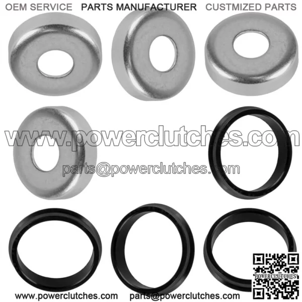 4 Sets Swing Arm Dust Seal Cap For Honda TRX450R Kickstart 2006 2007 2008 2009 (For: Honda) - Image 4