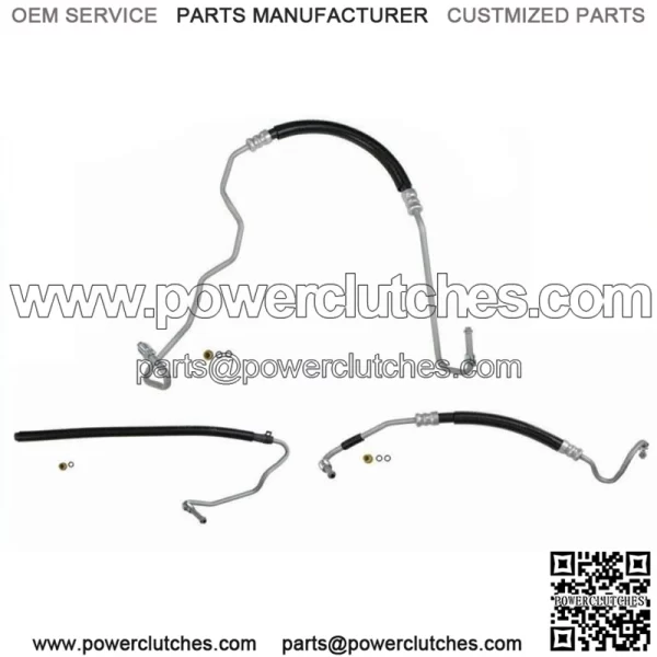 Fits 01-06 Silverado 2500HD 6.6L Turbo Diesel Hydroboost Power Steering Hose (For: More Than One Vehicle)