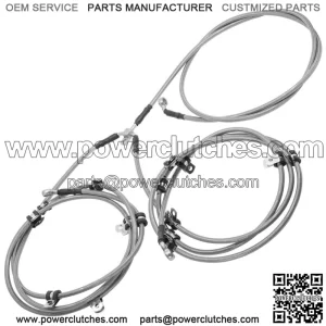 Brake Hose Line for Can-Am Maverick X3 Max RR Turbo 2020-2023 705601571 Rear