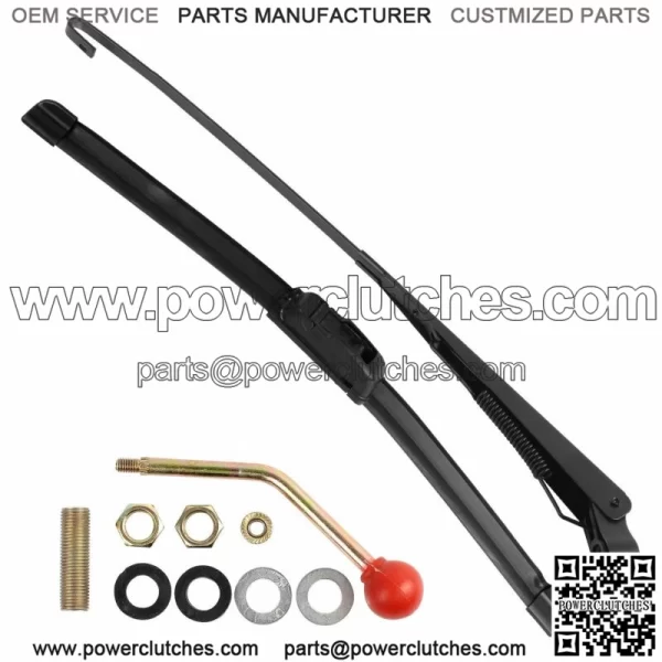 Universal Manual Windshield Wiper Blade Replacement Kit for UTV (For: More Than One Vehicle) - Image 2