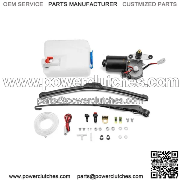 For Kawasaki Mule Teryx KRX 1000 UTV Electric Windshield Wiper Washer Pump (For: More than one vehicle)